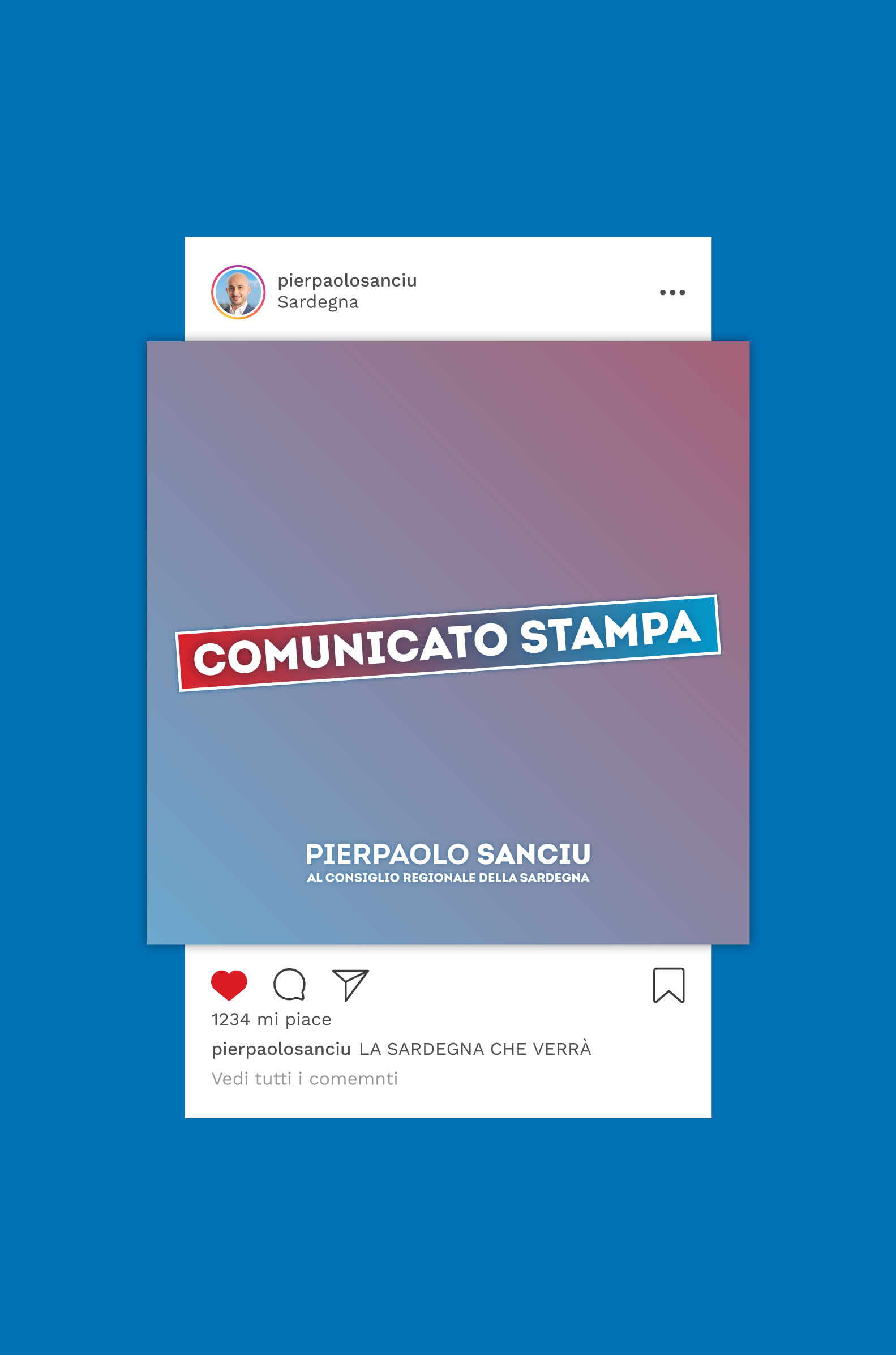 Elezioni Regionali Sardegna 2024-Pierpaolo Sanciu PRO Creative Studio-Online-comunicato stampa