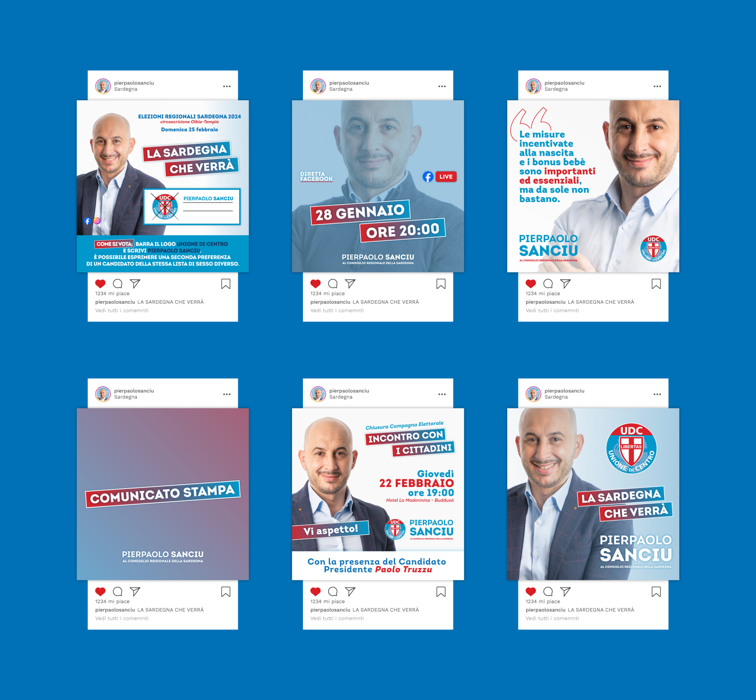 Elezioni Regionali Sardegna 2024-Pierpaolo Sanciu PRO Creative Studio-Online