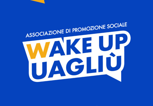 Wake up uagliu logo di PRO Creative Studio